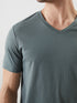 LC Waikiki V Neck Short Sleeve Combed Cotton Men's T-shirt